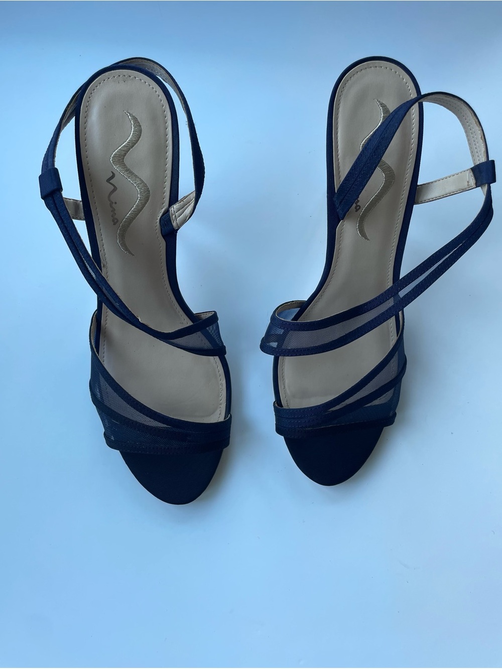 Heels Strappy Slingback Size 10 Medium Width